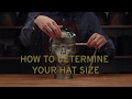 Stetson Education: How to Determine Your Hat Size