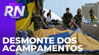 Moraes determina que todos os acampamentos em qg’s sejam desmontados ainda hoje