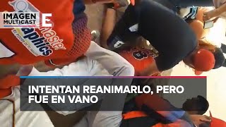 Muere beisbolista amateur en pleno juego en Sonora por supuesto golpe de calor