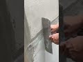 cómo masillar placas de fibrocemento con masilla elástica en una pared drywall