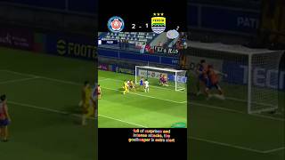 full of surprises and intense attacks the goalkeeper is extra alert #shorts #portfc #persib #youtube