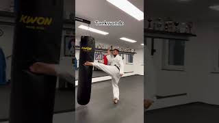 Taekwondo VS Kickboxing 🥋🥊 #shorts #shortsvideo #youtubeshorts