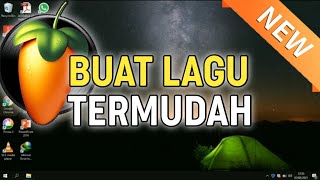 Cara membuat lagu di laptop (FL STUDIO 11) #1