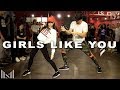 MAROON 5 - "Girls Like You" ft Cardi B Dance | Matt Steffanina & Kaycee Rice