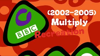 CBBC (2002-2005) ID “Multiply” Recreation