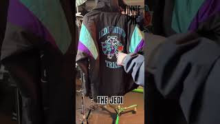 Iconic Purple and Teal '90s Retro Jacket Drop