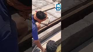 ரூஃப் சென்டரிங் | Centering work in Chithalapakkam site #shorts