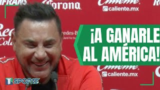 La SENTENCIA de Antonio Mohamed para el América, tras la GOLEADA del Toluca al Querétaro FC