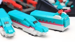 「nanoGauge ベーシックフルセット E5系新幹線はやぶさ nGS_002」はやぶさ組立