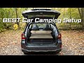 Car Camping Sleeping Platform Walkaround Tour 2022