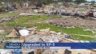Chetek Tornado Upgraded To EF-3 Strength