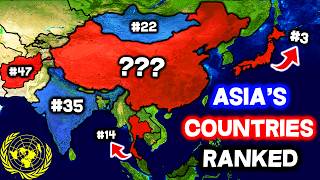 All 48 Countries in ASIA Ranked WORST to BEST