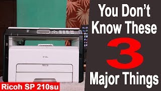 [हिंदी] Ricoh SP 210su Laser Printer - 3 Special Features