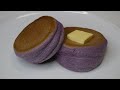 Purple Sweet Potato Souffle Pancake