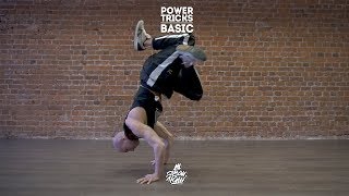 25. Power tricks (Basic) | Видео уроки брейк данс от 