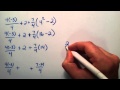 Evaluating Algebraic Expressions, Example 2 , Intermediate Algebra , Lesson 23