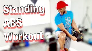 Get 6 PACK ABS In 30 Days Standing Workout Routine | 4 Epic Core Exercises