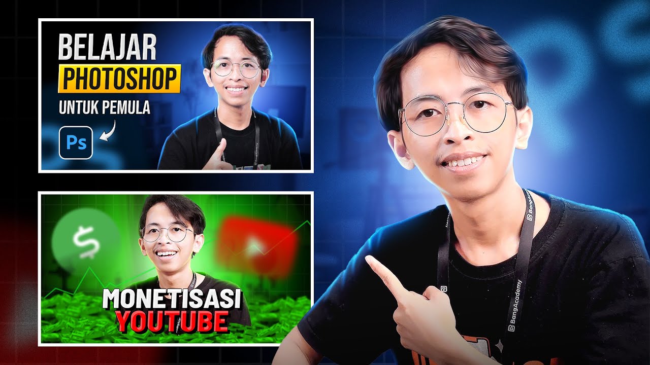Cara Membuat Thumbnail Youtube Ala Youtuber Luar Adobe Photoshop X