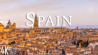 Spain 4K - Scenic Relaxation Film with Calming Music
