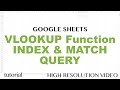 Google Sheets VLOOKUP Function Tutorial - Is Sorted, Approximate Match, Similar to Excel - Part 3