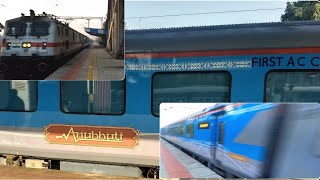 ANUBHUTI COACH WITH 12009/10 AHMEDABAD SHATABDI EXP