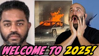 Exploding Tesla, New Orleans Attack, and Shooting Ourselves Down. Happy New Year