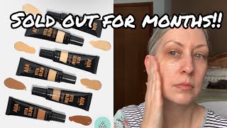 AOA Vita-glow tinted moisturizer review demo first impression over 40 makeup