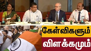 Jayalalithaa's Death: Questions & Explanation from Dr. Richard beale & Apollo doctors | Press Meet