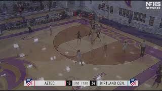 Amber Shorty #11 KC Lady Broncos Highlights from Aztec Lady Tigers State Playoff Game 2023-24