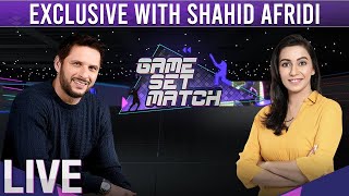 Game Set Match - Exclusive talk with Shahid Afridi - SAMAA TV - 25 March 2022
