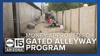 Phoenix approves more money for gated alleyway program