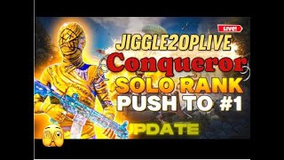 Day 2 solo Conqueror rank push | 5 finger claw | 120 fps aggressive gameplay #tdm1v1live #tdm #bgmi