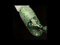 crystal 07 – lush green sparkles inspired by nature’s brilliance. nails nailart nailpolish