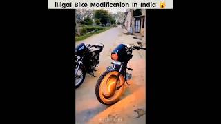 Incredible Bike Modification In India 🔥. ‎@SupercarBlondie    #shorts