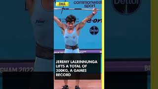 CWG 2022: Jeremy Lalrinnunga wins India's second gold #gold #sports #india #trending