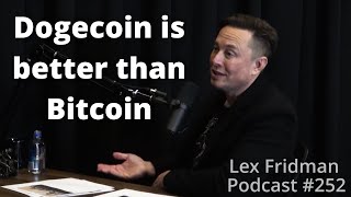 Elon Musk talks about Dogecoin, Bitcoin, and Cryptocurrency