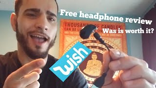 FREE WISH EARBUD REVIEW!