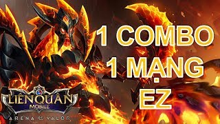 ZILL Top tướng 1 combo 1 mạng cực mạnh - Cách lên đồ Zill mùa 6 liên quân mobile