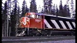 very very RARE!!  BC rail tumbler ridge branchline cab ride in a emd gf6c locomotive.part 1