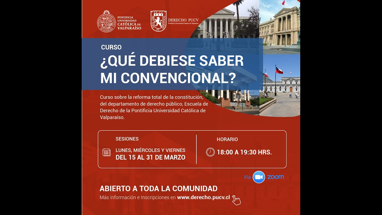 1ª Sesión Curso Sobre El Proceso De Reforma Constitucional: ¿Qué ...