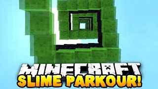 Minecraft - ULTIMATE SLIME PARKOUR! (Slime Bounce Craziness)  w/ Preston \u0026 Kenny