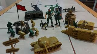 Asker Oyuncakları, Plastic Army Toys #oyuncakasker #armymen #toysoldiers #stopmotion