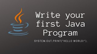 How to Write your first Java program in IntelliJ idea | Java Programming Tutorial