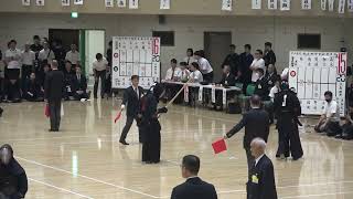 5回戦【トヨタ自動車本社×富士FBIジャパン本社】第65回全日本実業団剣道大会優勝【1林×福田2徳永×福岡3熊城×野村4細江×上原5森永×岩川】令和5年2023年9月18・日本武道館