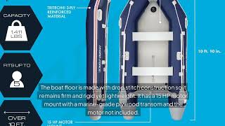 Budget Inflatable Boat Review  | Bestway Hydro Force CaspianInflatable Boat Set #inflatableboats