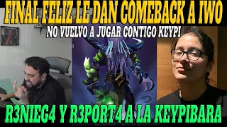 🤣IWO R3NEG4NDO COMO NUNCA CON KEYPIBARA, LE DAN COMEBACK🤣🤣| KEYPI NO VOLVERE A JUGAR CONTIGO🤣🤣