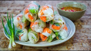 Vietnamese Spring Rolls homemade | Best Recipe !