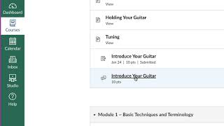 Submitting Videos with Canvas Studio