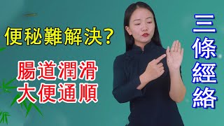 便秘、便溏，大便不成形，疏通3條經絡，給腸道加點“潤滑劑”【健康管理師李曉】