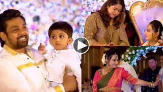 Dhruvasarja wife Seemantha : ರಾಯನ್ ಸರ್ಜಾ ಜೊತೆ ಧ್ರುವಸರ್ಜಾ | Raayan Raj Sarja with Dhruvasarja